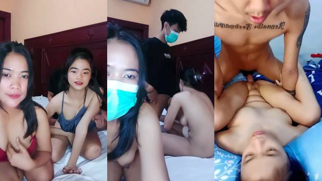 Ceweknya Rela Cowoknya Ngewe Sama Teman Sendiri