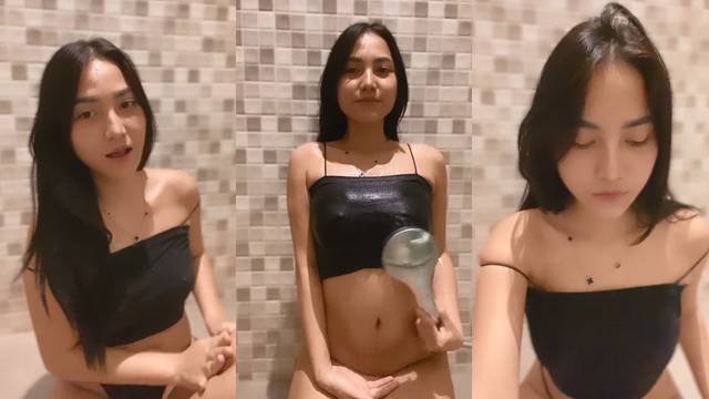 Cybel Live Terbaru Habis Colmek Lanjut Mandi